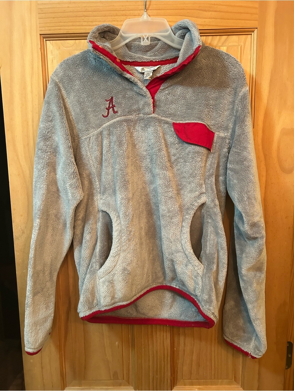 Alabama Crimson Tide pressbox women’s fleece pullover 100% polyester